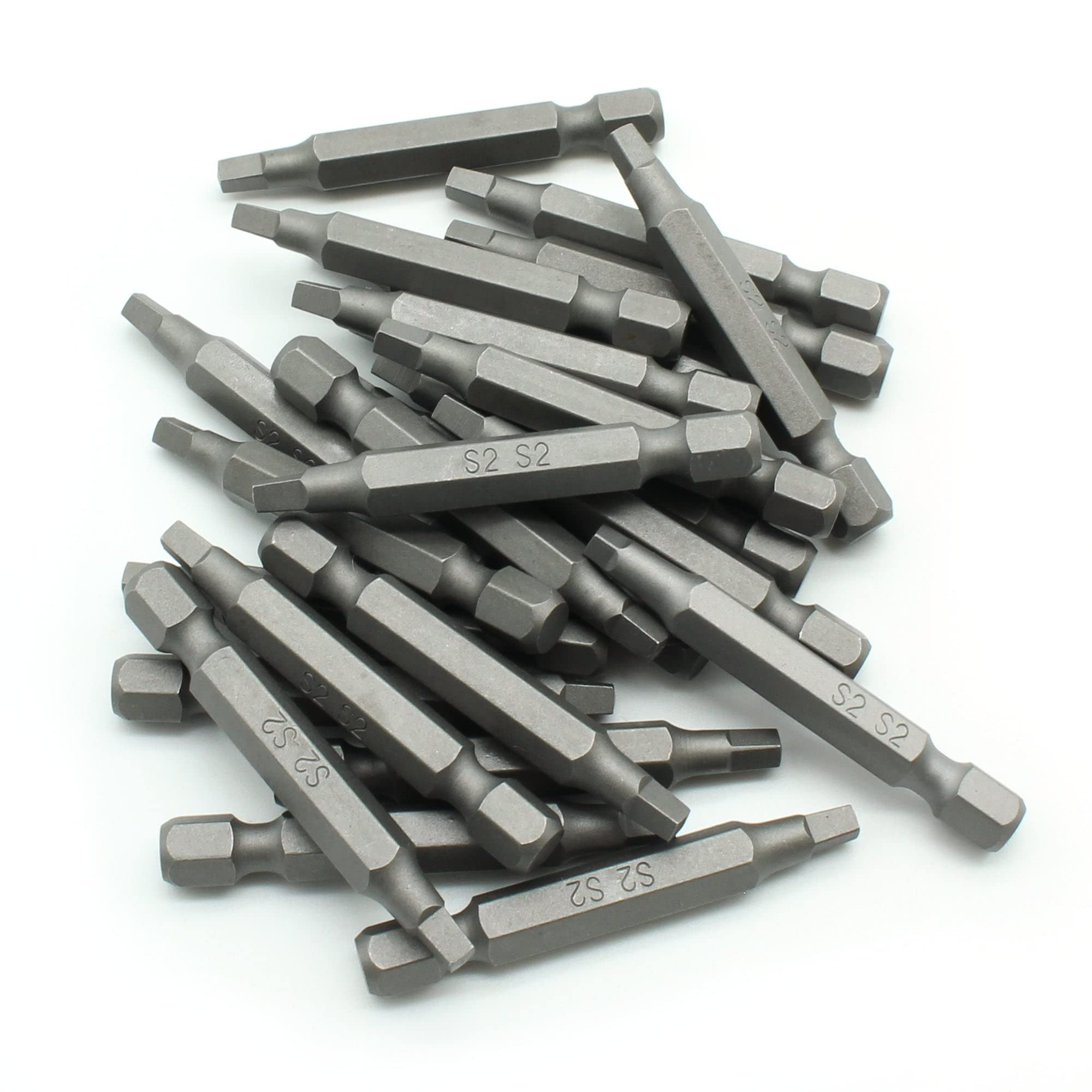 TEMO 25 pc #2 Square Robertson 2 Inch Screwdriver Insert Bits